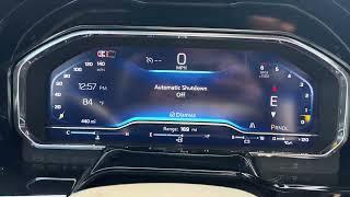 How to turn off auto shutdown on 2024 Silverado