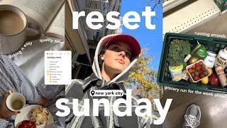 the ultimate reset day for a fresh new week | getting my life together