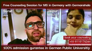 Master's in Germany | Free Counseling Germanshala | Study with Zero Tuition Fee in Public University