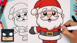 How To Draw Santa Claus