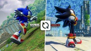 Sonic & Shadow Swap Stages (Sonic Frontiers X Shadow Generations)