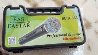 EASTAR BETA 58S MIC UNBOXING & REVIEW