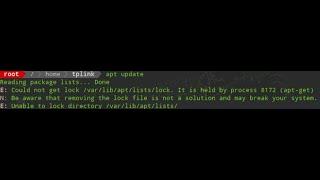 How to fix : Could not get lock /var/lib/apt/lists/lock. It is held by process 8172 (apt-get) ubuntu