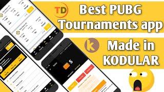 Best Pubg Tournaments app made in Kodular | Aia File? | Tech Developer
