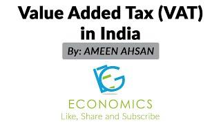 Value Added Tax (VAT) in India | VAT | Public Finance | Explained in English and Malayalam