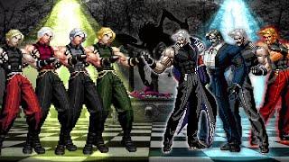 [KOF Mugen] Rugal Bernstein Team vs Adel Bernstein Team