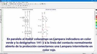 COMO HACER UN ARRANQUE DE MOTOR CON PARO PRIORITARIO EN CADE SIMU