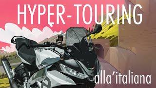 Kann man mit der sportlichen Aprilia Tuono V4 touren? Hyper-Touring Vergleichstest 2022