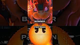 pac man vs bowser #short #shorts