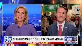 Governor Glenn Youngkin Joins The Ingraham Angle Laura Ingraham to Discuss Early Voting