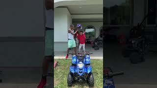 Dad Surprises Son With New 4 Wheeler.. 