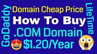 GoDaddy ! GoDaddy promo code Free ! GoDaddy coupons Code Free ! How to Buy .COM Domain Cheap Price