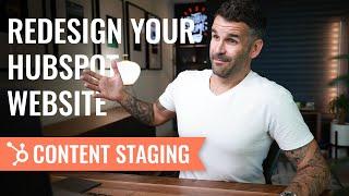 How to Redesign Your HubSpot Website with Content Staging - HubSpot Tutorial