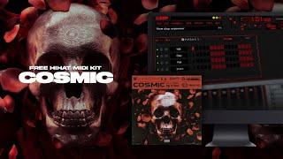 [FREE] Drill HiHat Midi Kit - Cosmic | Pop Smoke, Fivio Foreign, UK Drill,