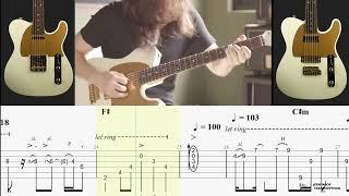 Mateus Asato - I Don't Want To Talk About It (Rod Stewart/Danny Whitten) Guitar tab/slow tempo tab