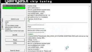 Audi A6 30tdi 230kw edc17cp44 server read CMD Flash Flashtec