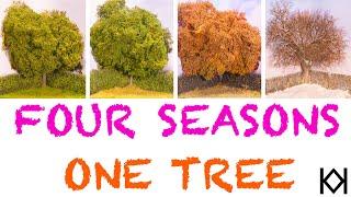 How to Model a Tree in all Four Seasons