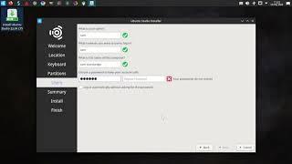 Installation of Ubuntu Studio 22.04 LTS.