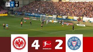 Eintracht Frankfurt gegen Holstein Kiel [4-2] | Bundesliga 2024/25 | Spielen Höhepunkte!