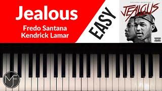 "Jealous" - Fredo Santana (feat. Kendrick Lamar) Piano Tutorial