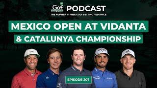 MEXICO OPEN AT VIDANTA + CATALUNYA CHAMPIONSHIP 2022 - GOLF BETTING TIPS