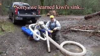 What is a suction dredge?