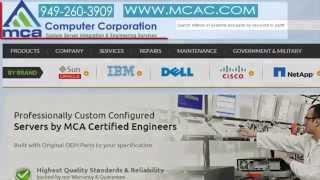 MCA Computer Corporation has Oracle, Sun, HP, DELL, IBM, Cisco Reseller, specializing in New, Used