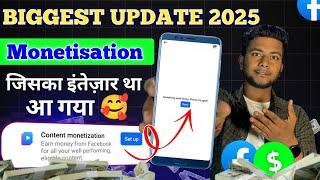 Content monetization Tools Biggest Update 2025  | something went wrong Please try again facebook