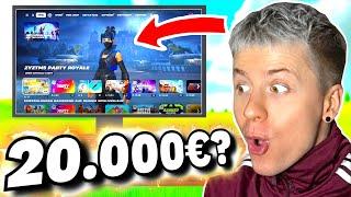 Ich REAGIERE auf eure FORTNITE ACCOUNTS! [SUPER SELTEN]