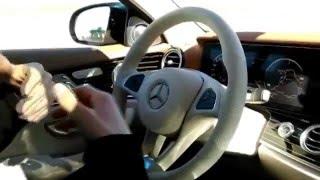 Autonom unterwegs in der Mercedes E-Klasse