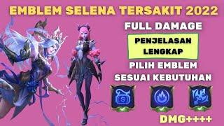 CARA SETTING EMBLEM SELENA TERSAKIT DAN TERBAIK 2022 DI MOBILE LEGENDS, MAGE MAGIC WORSHIP