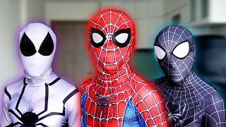 TEAM SPIDER-MAN vs BAD GUY TEAM || LIVE ACTION STORY 1