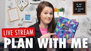 LIVE: Plan with Me! + Q&A