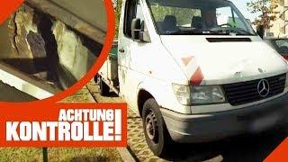 "Reif für den Schrottplatz!" DEKRA checkt beschlagnahmten Transporter! | Achtung Kontrolle