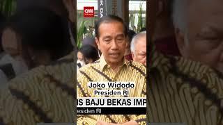 Presiden: Bisnis Impor Baju Bekas Ganggu!