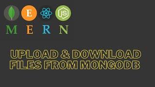 MERN Stack Tutorial: Upload & Download files from MongoDB database