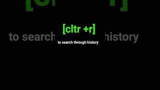 What is the "history" command on #linux?