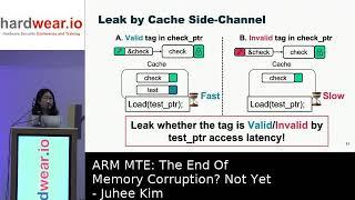 Hardwear.io NL 2024: ARM MTE: The End Of Memory Corruption? Not Yet - Juhee Kim