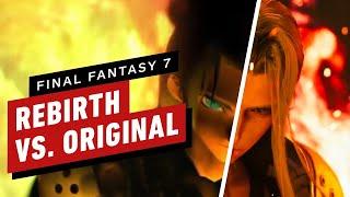 Final Fantasy 7 Rebirth vs. Original - Nibelheim Flashback Scene Comparison