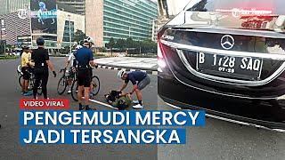 Tabrak Pesepeda di Bundaran HI Dua Kali, Pengemudi Mercy Jadi Tersangka