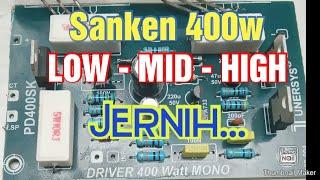 Cara modif driver 400watt Bass glerr Midhigh Jernih.