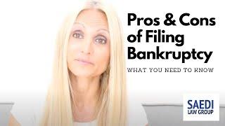 #Pros and #Cons of Filing #Bankruptcy