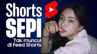 2 Sebab Video Shorts Sepi tak Muncul di Feed Shorts YouTube