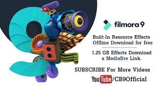 How to Download and Install Filmora X Effects Offline | CB9