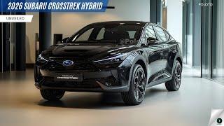 New 2026 Subaru Crosstrek Hybrid Unveiled - renowned efficiency and off-road capability!