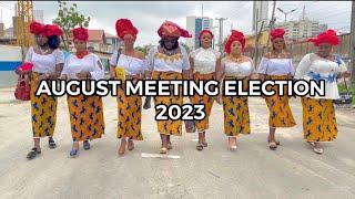 AUGUST MEETING ELECTION 23| Madam Gold | Maureen Solomon | Chioma Nwosu | Chioma Okafor | Vivian