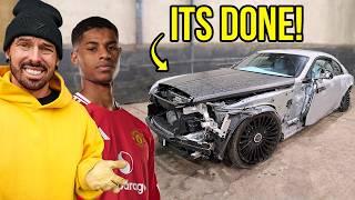 I REBUILT MARCUS RASHFORD'S  WRECKED ROLLS ROYCE