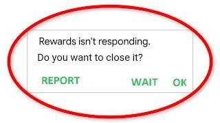 How To Fix Rewards Isn't Responding Error Android & Ios - Google Opinion Rewards Not Open Problem