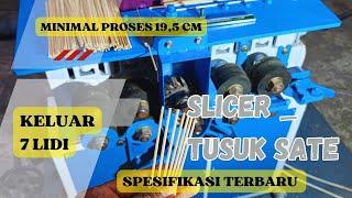 Mesin tusuk sate slicer terbaru