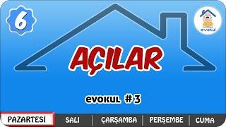 Açılar | 6. Sınıf #uzaktanegitim #evokul Kampı